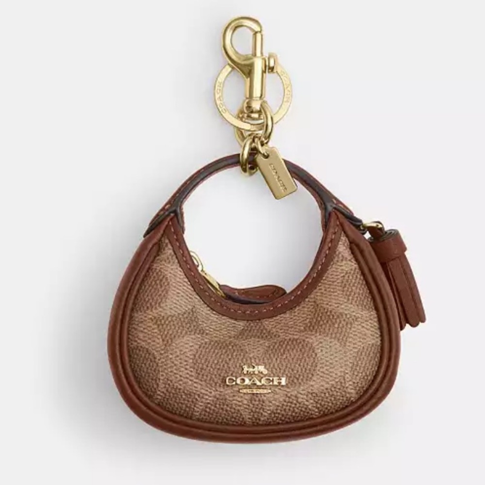 Coach Mini Carmen Bag Charm - NWT - Picture 6 of 7